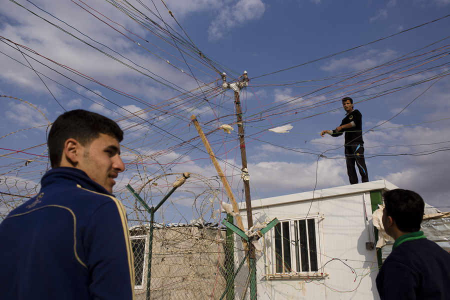 Technology in the Zaatari Refugee Camp