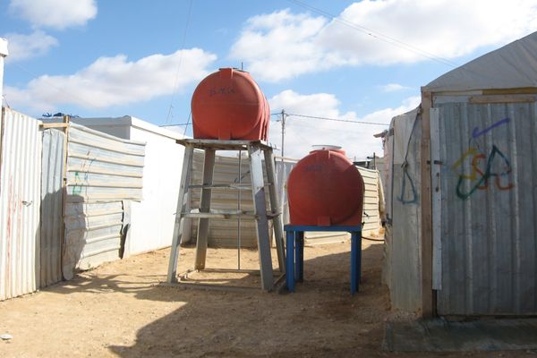 Water at the Zaatari Refugee Camp